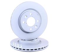 2x ATE 24.0121-0106.1 Disque de frein Avant pour RENAULT KANGOO Express (FC0/1)