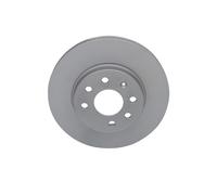 2x ATE 24.0124-0163.1 Disque de frein Avant pour CHEVROLET Astra Limousine 256mm