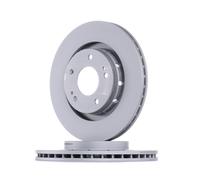 2x ATE 24.0124-0215.1 Disque de frein Avant convient pour PEUGEOT 4007 (VU, VV)