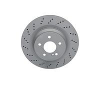 2x ATE 24.0124-0226.1 Disque de frein convient pour MERCEDES-BENZ SL (R230)
