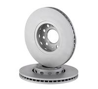 2x ATE 24.0125-0105.1 Disque de frein Avant pour AUDI A4 Avant (8ED, B7) 288mm