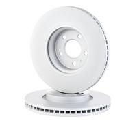 2x ATE 24.0130-0221.1 Disque de frein Avant pour AUDI A4 Avant (8K5, B8) 320,0mm
