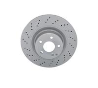 2x ATE 24.0132-0125.1 Disque de frein Avant 345,0mm