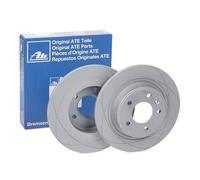 2x ATE 24.0312-0189.1 PowerDisc Disque de frein Arrière pour OPEL ASTRA J