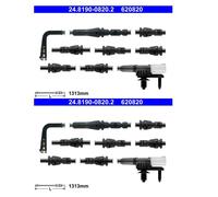 2x ATE 24.8190-0820.2 Contact D'Usure Indicateur Porter Avant pour Land Rover