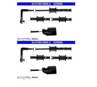 2X ATE 24.8190-0960.2 Capteur De Usure Des Freins Arrière Pour Jaguar XF