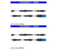 2X ATE 24.8190-0991.2 Avertisseur De Gourmette De Frein Arrière Pour BMW F90 G30