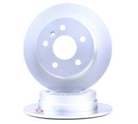 2x ATE Disque de frein Arrière convient pour MERCEDES-BENZ Classe B (W245)