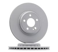 2x ATE Disque de frein Arrière convient pour MERCEDES-BENZ GLC SUV (X253)