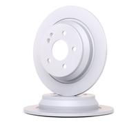 2x ATE Disque de frein Arrière convient pour MERCEDES-BENZ Viano (W639) 296,0mm