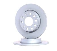 2x ATE Disque de frein Arrière pour AUDI A4 B7 Avant (8ED) 255mm 24.0112-0148.1