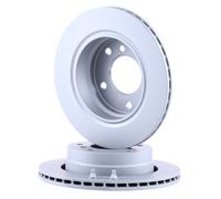 2x ATE Disque de frein Arrière pour BMW 3 Berline (E46) 3 Coupé (E46) 276,0mm