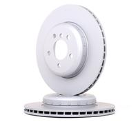 2x ATE Disque de frein Arrière pour BMW 5 Berline (F10) 5 Touring (F11) 345,0mm