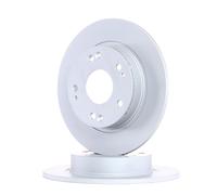 2x ATE Disque de frein Arrière pour HONDA CIVIC VIII Hatchback (FN, FK) 260,0mm