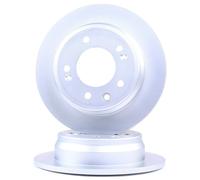 2x ATE Disque de frein Arrière pour HYUNDAI i30 (FD) pour KIA SPORTAGE (SL)