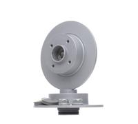 2x ATE Disque de frein Arrière pour RENAULT Clio III 3/5 portes (BR0/1, CR0/1)