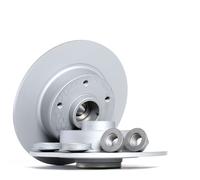 2x ATE Disque de frein Arrière pour RENAULT Clio IV 3/5 portes (BH) 260,0mm