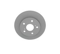 2x ATE Disque de frein Arrière pour TOYOTA AURIS 259,0mm 24.0109-0155.1