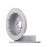 Disque de frein ATE 24.0110-0366.1 arrière, plein, 1 pièce