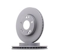 2x ATE Disque de frein Avant convient pour MERCEDES-BENZ 190 (W201) 262,0mm