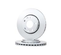 2x ATE Disque de frein Avant convient pour MERCEDES-BENZ Citan II Tourer (W420)