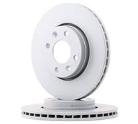 2x ATE Disque de frein Avant convient pour MERCEDES-BENZ Citan Tourer / Break