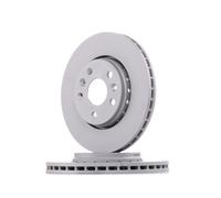 2x ATE Disque de frein Avant convient pour MERCEDES-BENZ Citan Van (W415)