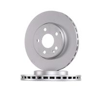 2x ATE Disque de frein Avant convient pour MERCEDES-BENZ Classe B (W245) 288mm