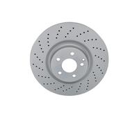 2x ATE Disque de frein Avant convient pour MERCEDES-BENZ Classe E Berline (W211)