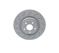 2x ATE Disque de frein Avant convient pour MERCEDES-BENZ Classe E Break (S212)