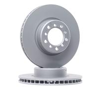 2x ATE Disque de frein Avant convient pour MERCEDES-BENZ Classe S Berline (W126)