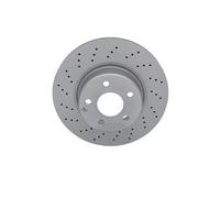 2x ATE Disque de frein Avant convient pour MERCEDES-BENZ Classe S Berline (W220)