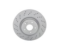 2x ATE Disque de frein Avant convient pour MERCEDES-BENZ SL Cabriolet (R129)