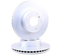 2x ATE Disque de frein Avant pour BMW 5 Berline (E60) 5 Touring (E61) 324,0mm