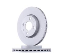 2x ATE Disque de frein Avant pour FIAT 500 3 portes (312) 500 C Cabriolet (312)