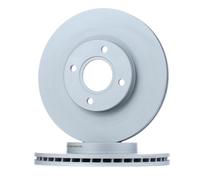 2x ATE Disque de frein Avant pour FORD Fiesta Mk6 3/5 portes (JA8, JR8) 278,0mm