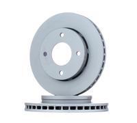 2x ATE Disque de frein Avant pour MITSUBISHI COLT VI (Z3A, Z2A) 256mm