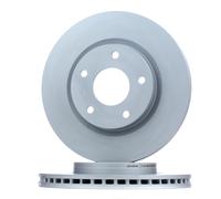 2x ATE Disque de frein Avant pour NISSAN JUKE (F15) PULSAR 3/5 portes (C13)