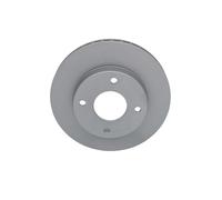 2x ATE Disque de frein Avant pour NISSAN NV200 / Evalia Minibus 257,0mm