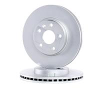 2x ATE Disque de frein Avant pour OPEL Astra J 5 portes (P10) Astra J GTC (P10)