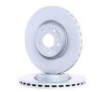 2x ATE Disque de frein Avant pour OPEL Combo D Van / Break (X12) 284,0mm