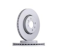 2x ATE Disque de frein Avant pour RENAULT Clio III 3/5 portes (BR0/1, CR0/1)