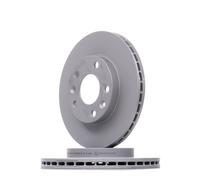 2x ATE Disque de frein Avant pour RENAULT Duster (HM) Duster (HS) 269,0mm