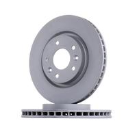 2x ATE Disque de frein Avant pour RENAULT Kadjar (HA, HL) pour NISSAN LEAF