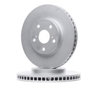 2x ATE Disque de frein Avant pour TOYOTA MARK X I (GRX12) pour LEXUS IS C (GSE2)