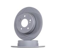 2x ATE PowerDisc Disque de frein Arrière convient pour MERCEDES-BENZ SLK (R170)