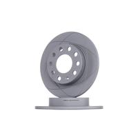 2x ATE PowerDisc Disque de frein Arrière pour AUDI A4 B7 Avant (8ED) 245,0mm