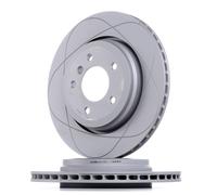 2x ATE PowerDisc Disque de frein Arrière pour BMW 3 Berline (E46) 3 Coupé (E46)