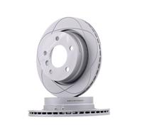 2x ATE PowerDisc Disque de frein Arrière pour BMW 3 Berline (E46) 3 Coupé (E46)