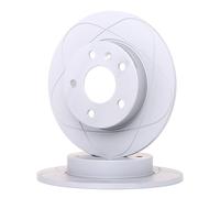 2x ATE PowerDisc Disque de frein Arrière pour OPEL Zafira B (A05) Zafira A (T98)